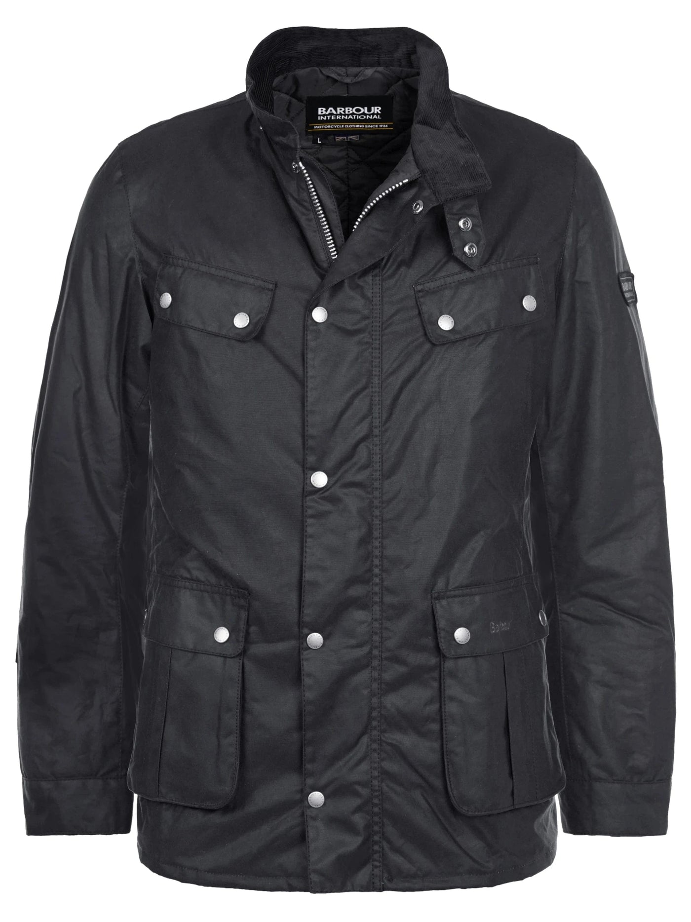 Barbour Duke Waxed Jacket Blk