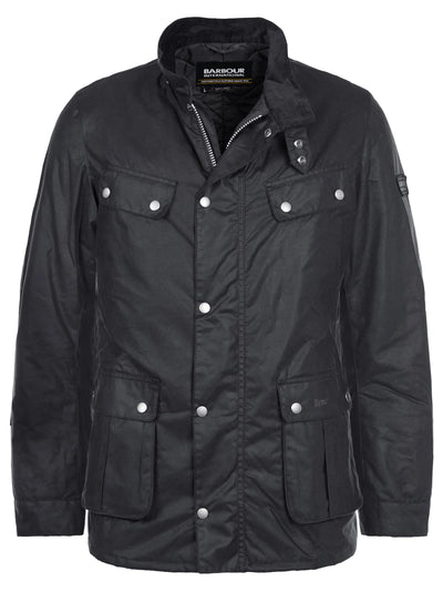 Barbour Duke Waxed Jacket Blk