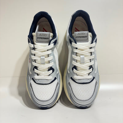 Autry Hyperway Low ManMesh/Mirror Silver/White/Space Blue