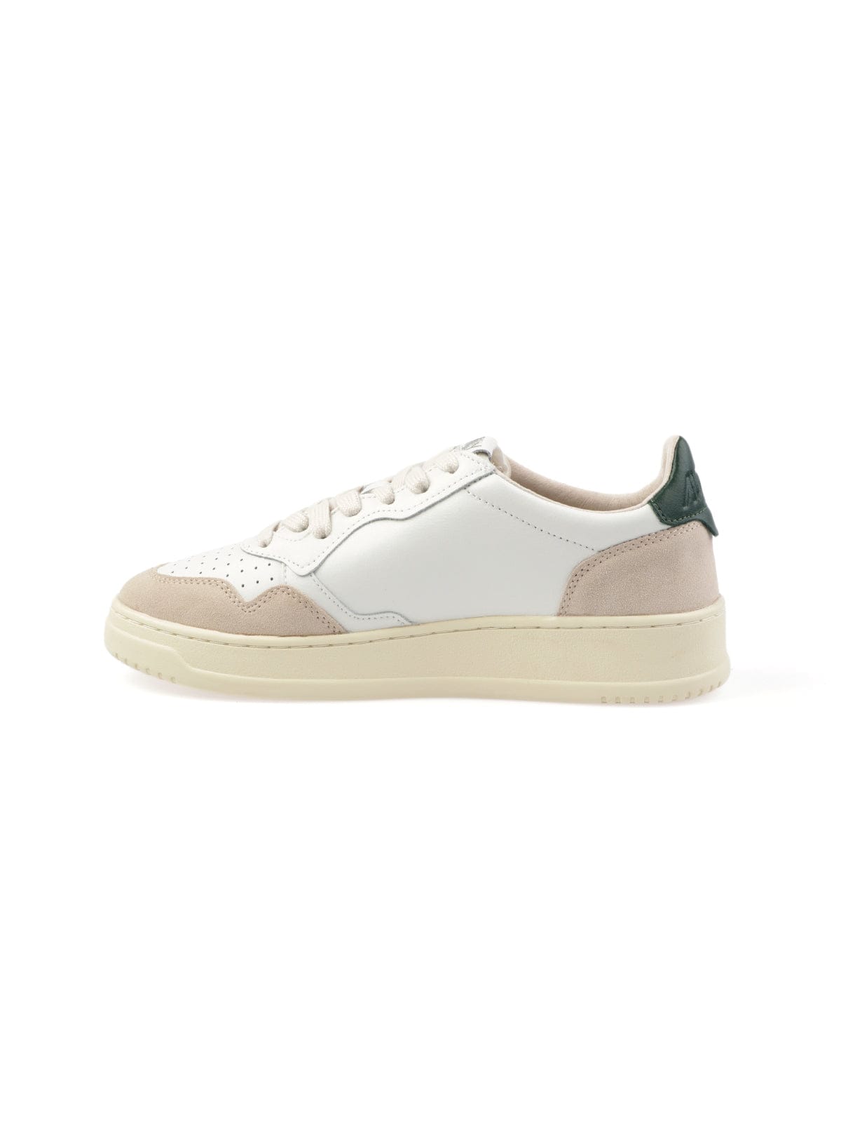 Autry Medalist Low Man Leather Suede White Mountain