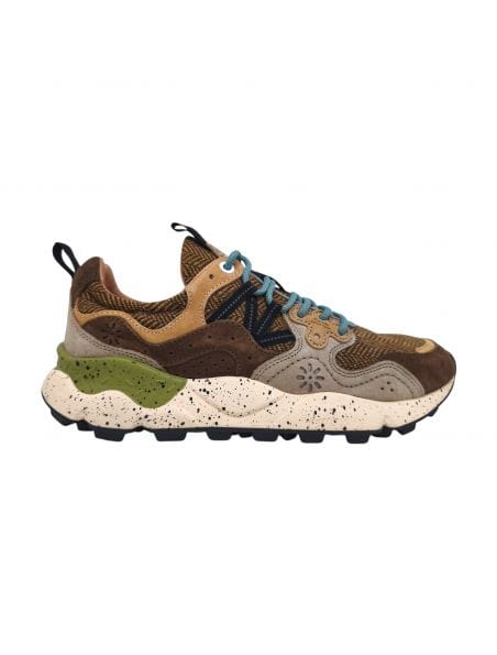Flower Mountain Yamano 3 Man Suede/Woolen Knit