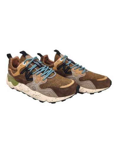Flower Mountain Yamano 3 Man Suede/Woolen Knit