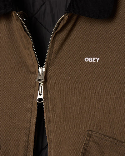 Obey Fade Wash Cwu Jacket