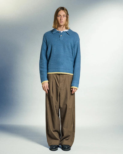Obey Oliver Pleated Pant Brwn