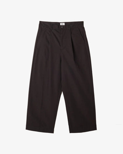 Obey Oliver Pleated Pant Black