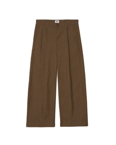 Obey Oliver Pleated Pant Brwn