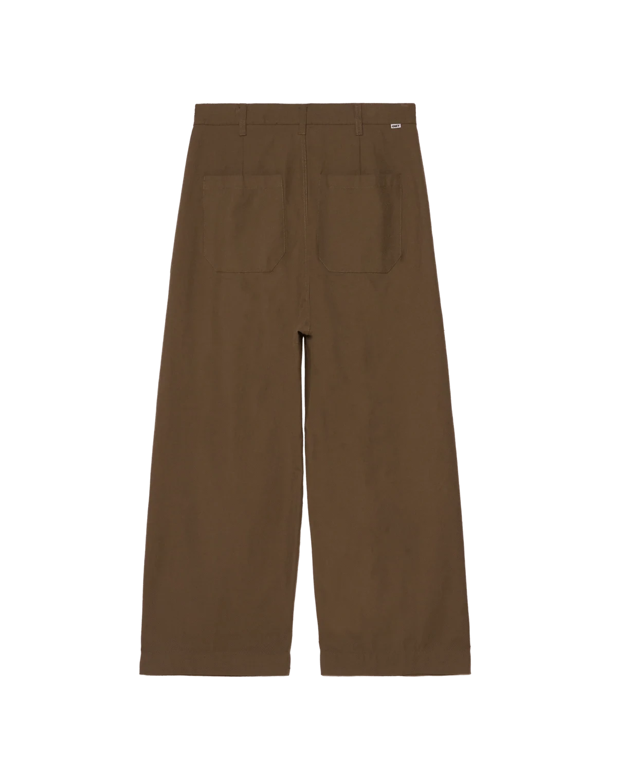 Obey Oliver Pleated Pant Brwn