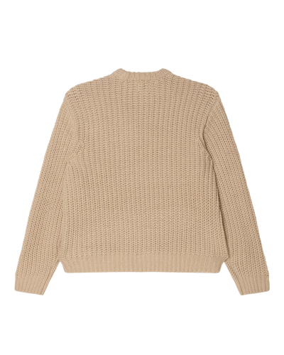 Obey Bold Chunky Sweater Oatmel