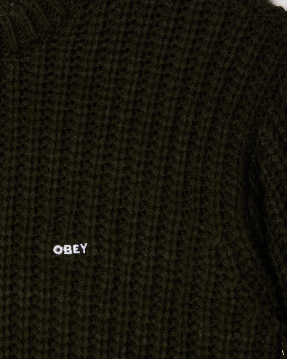 Obey Bold Chunky Sweater Rosin