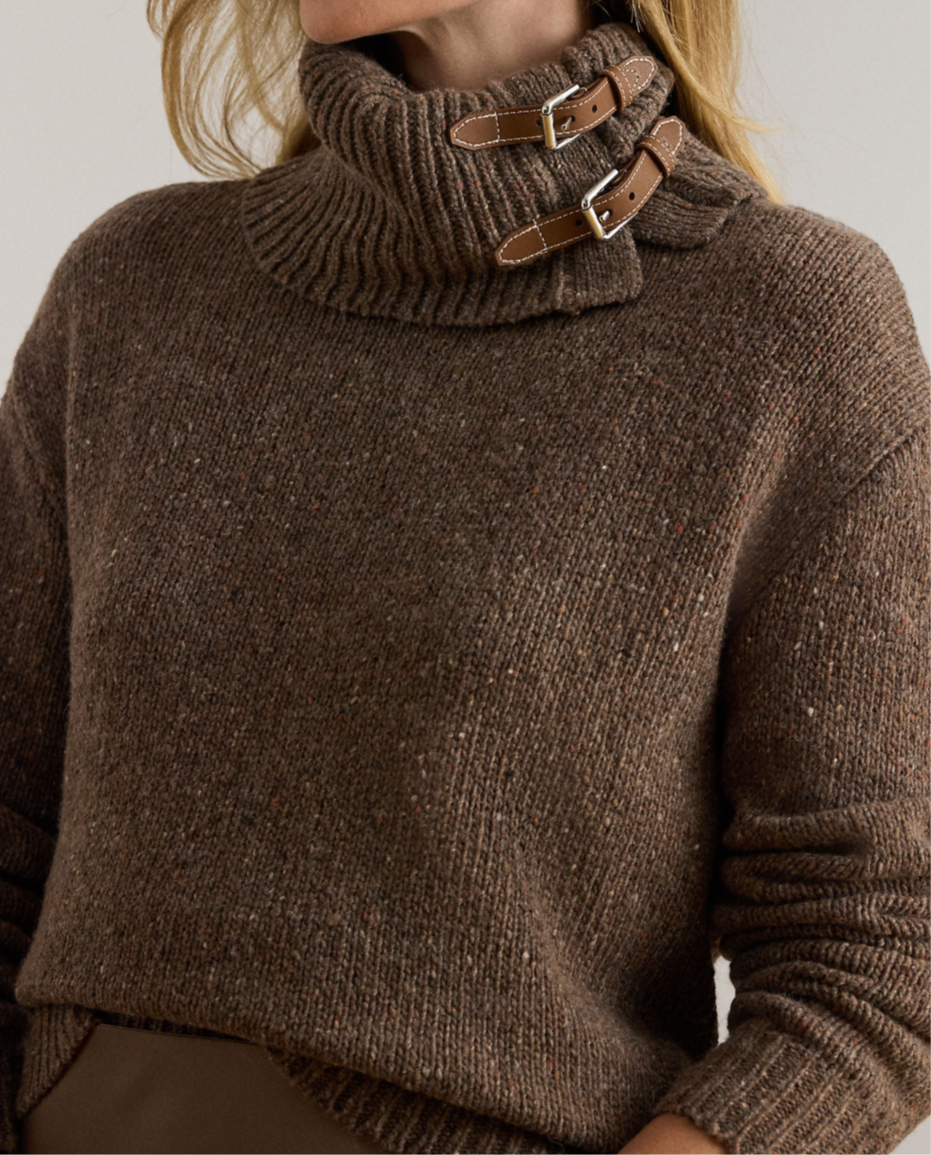 Lauren Ralph Lauren Maglione con fibbia