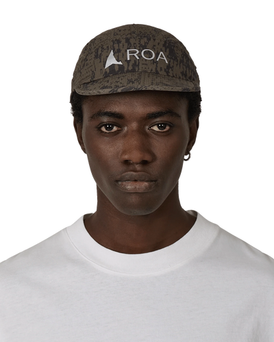 Roa Bri Melted Print Open Weave Cap