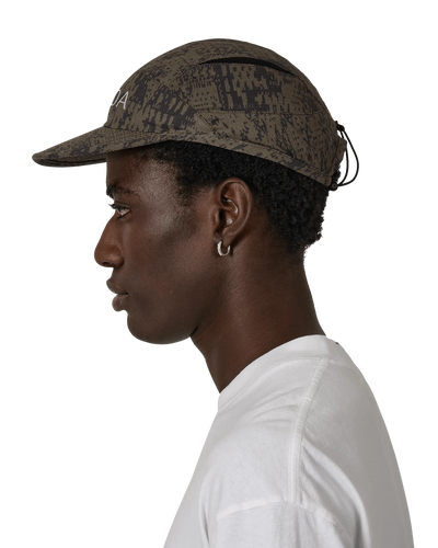 Roa Bri Melted Print Open Weave Cap