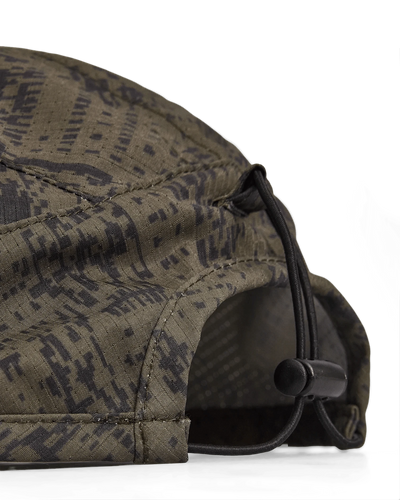 Roa Bri Melted Print Open Weave Cap