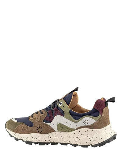 Flower Mountain Yamano 3 Suede/Nylon Brown Navy
