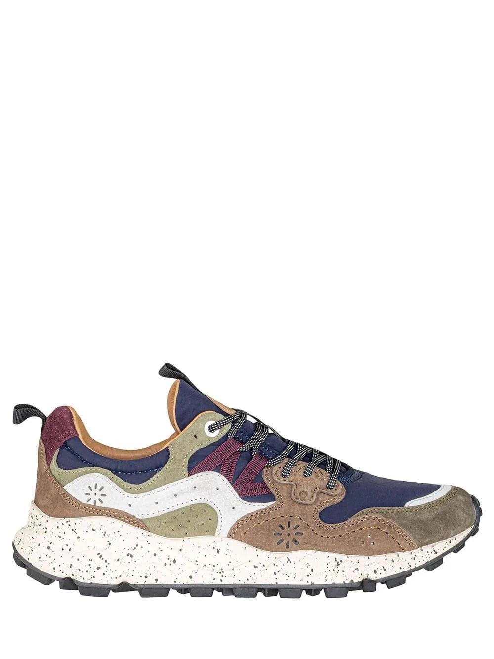 Flower Mountain Yamano 3 Suede/Nylon Brown Navy