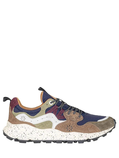 Flower Mountain Yamano 3 Suede/Nylon Brown Navy