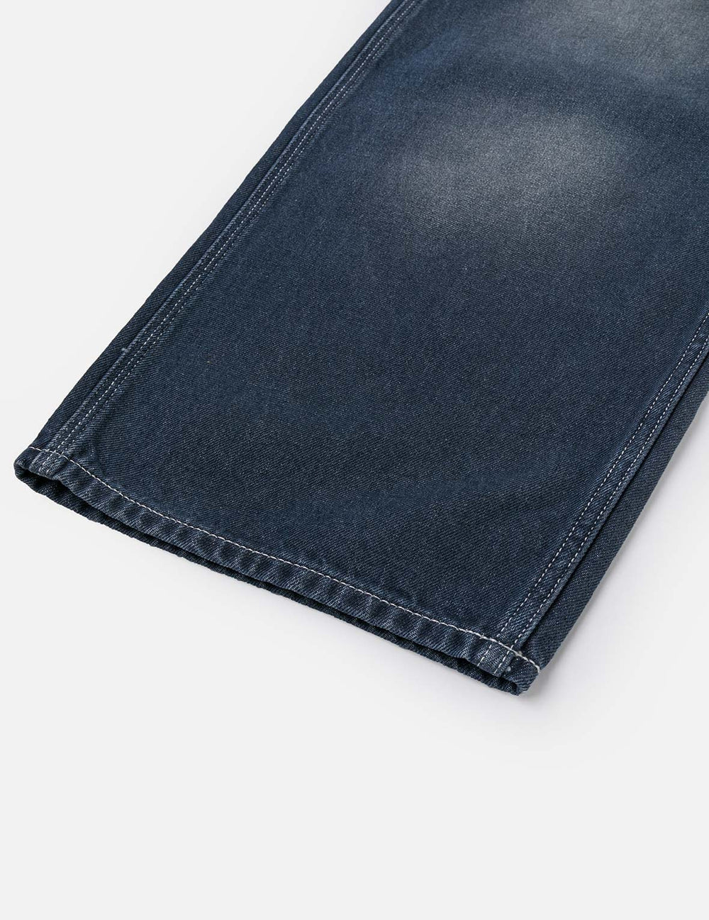 Evisu Distressed Seagull Print Loose Fit Cargo Jeans