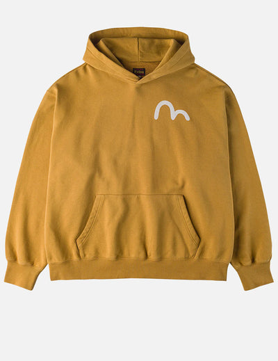 Evisu American Ebisu and Seagull Print Relax Fit Hoodie