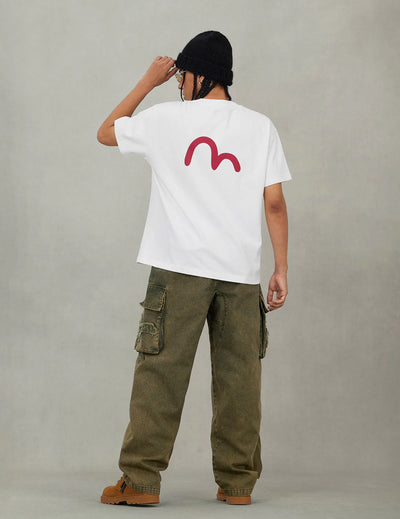 Evisu Archives Print Relax Fit T-shirt