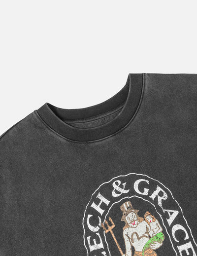 Evisu American "Ebisu" Print Relax Fit T-shirt