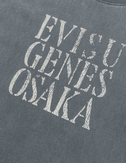 Evisu Seagull Print Relax Fit T-Shirt