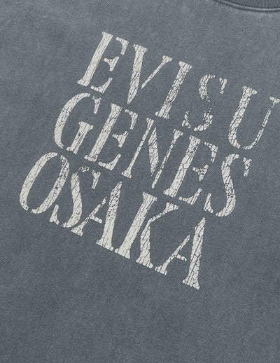 Evisu Seagull Print Relax Fit T-Shirt