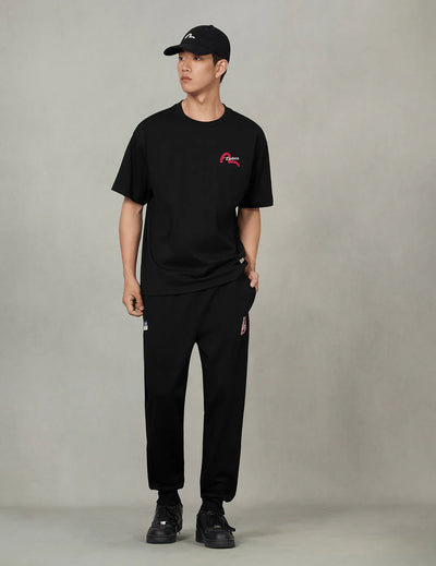 Evisu Henohenomohe Godhead Embroidery Relax Fit T-Shirt