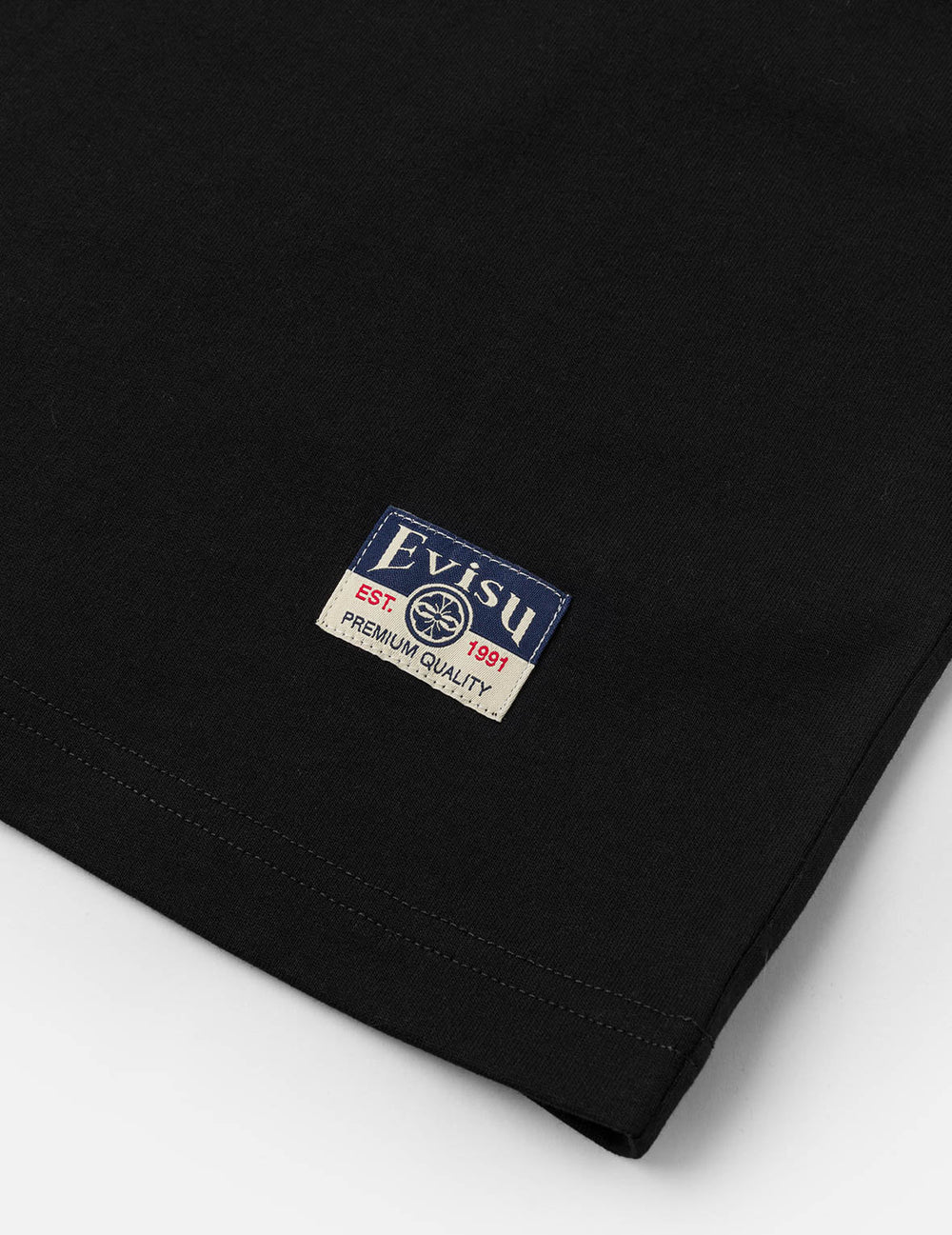 Evisu Henohenomohe Godhead Embroidery Relax Fit T-Shirt