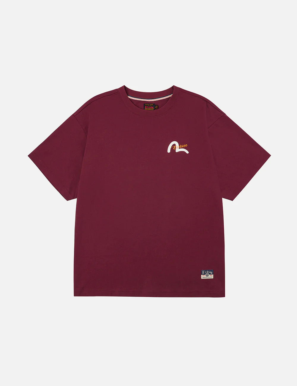 Evisu Henohenomohe Godhead Embroidery Relax Fit T-Shirt