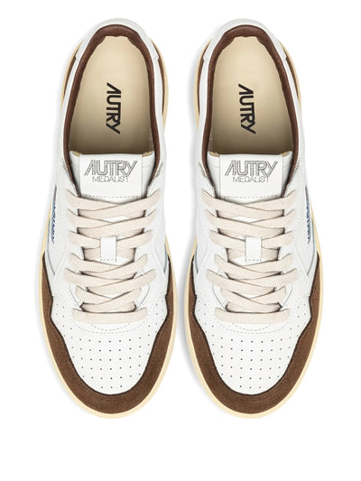 Autry Medalist Low Man Soflea/Sue Wht/Tund
