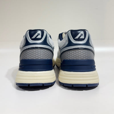 Autry Hyperway Low ManMesh/Mirror Silver/White/Space Blue