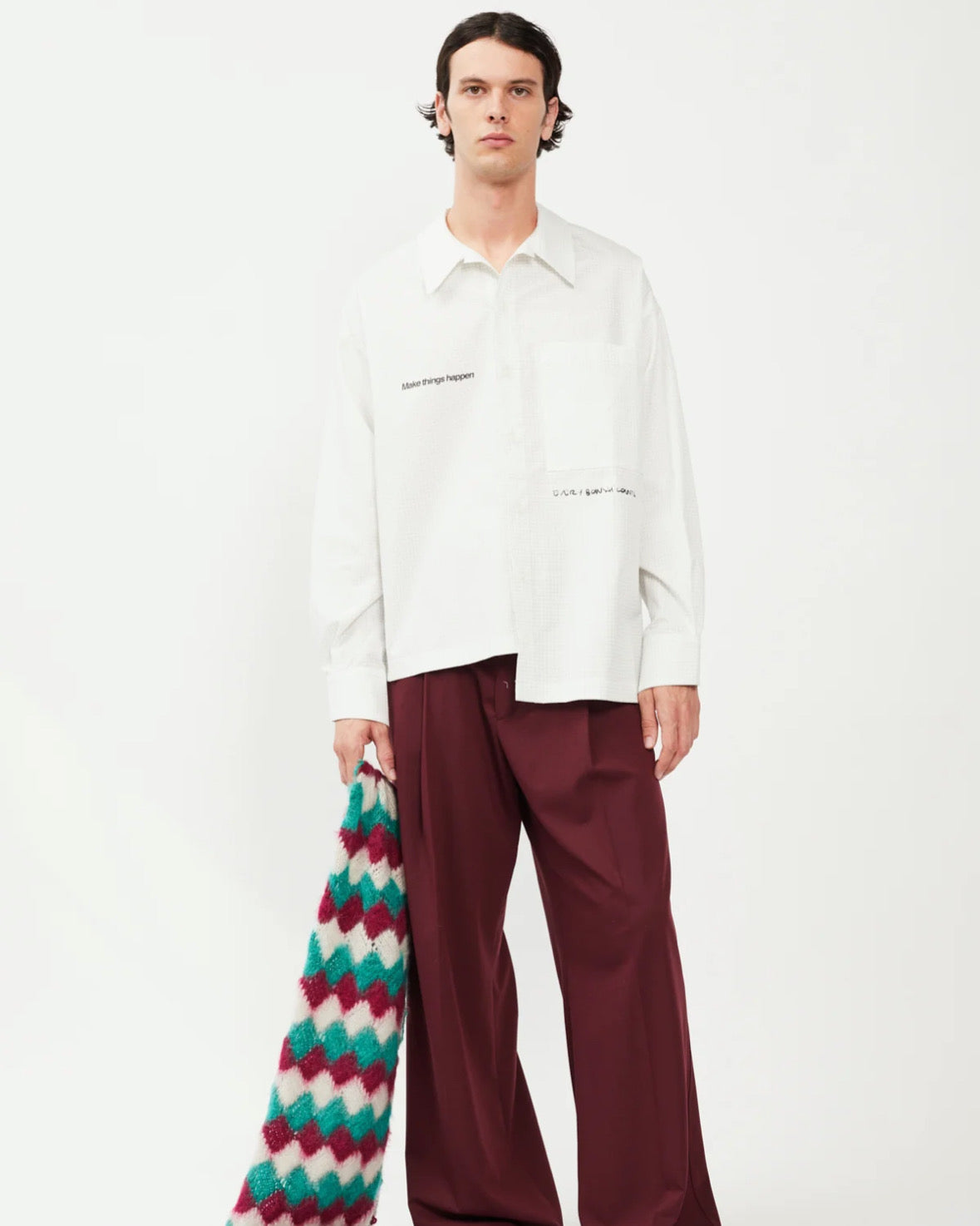 Bonsai Asimmetric Botton Down Shirt