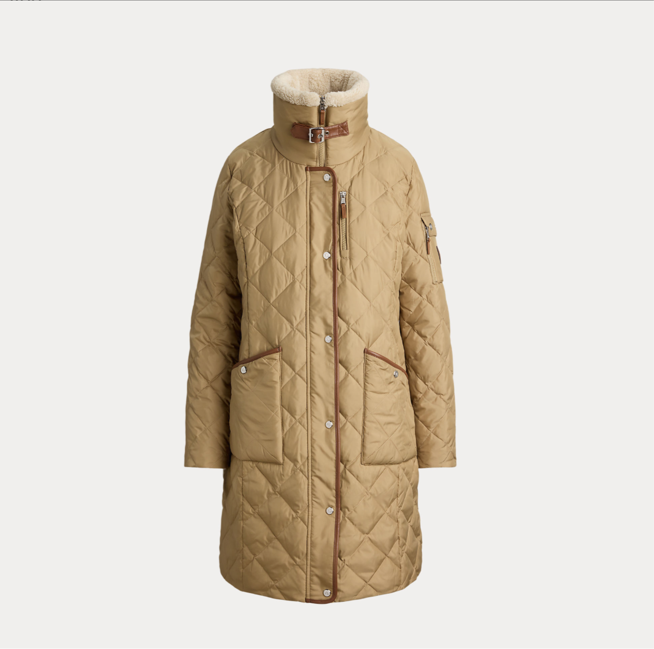 Lauren Ralph Lauren Piumino con collo a imbuto