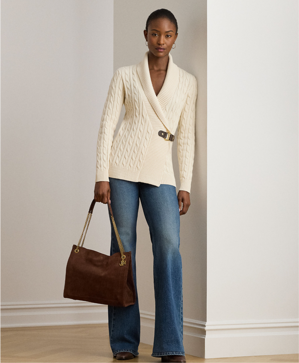 Lauren Ralph Lauren Maglia con fibbia