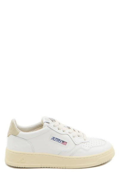 Autry Medalist Low Man Leat/Leat Wht/Tidfoam