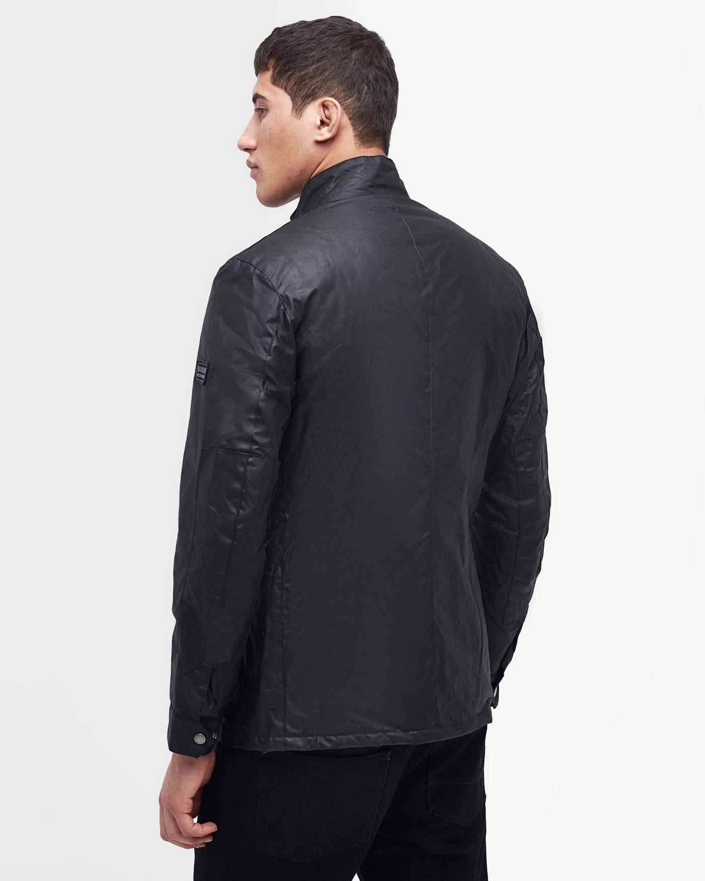 Barbour Duke Waxed Jacket Blk