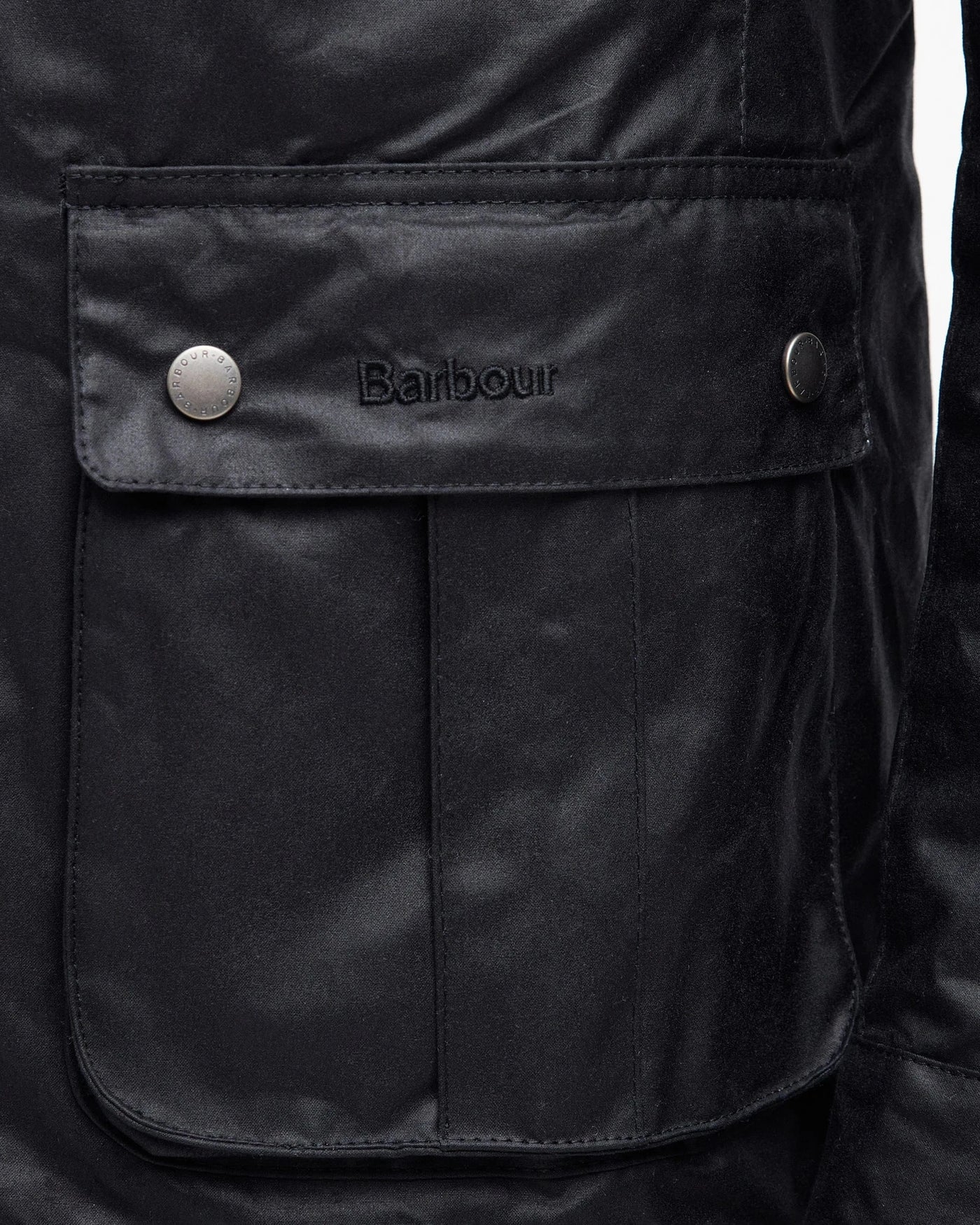 Barbour Duke Waxed Jacket Blk