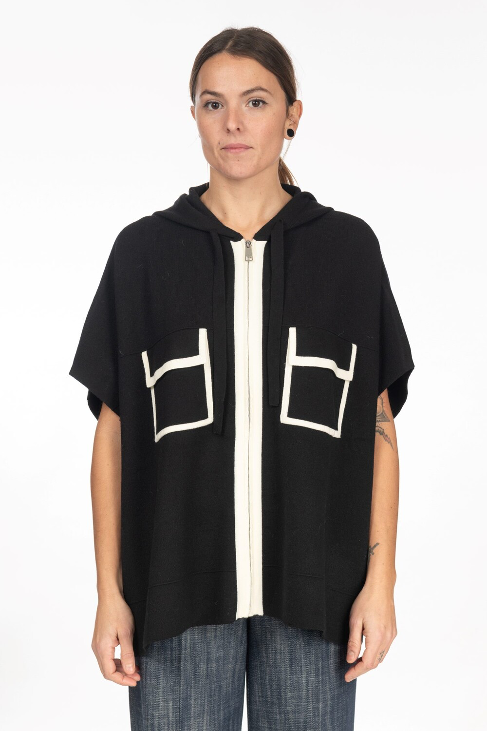 Diana Gallesi Maglia con cappuccio