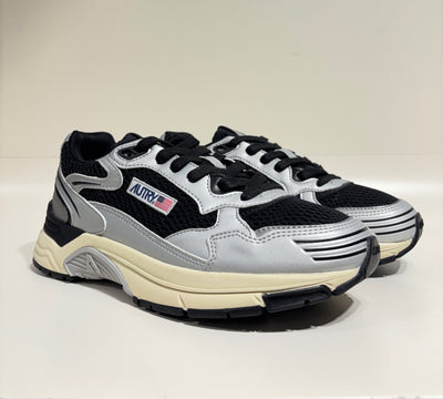 Autry Hyperway Low Man Mesh/Mirror Silver/Blk