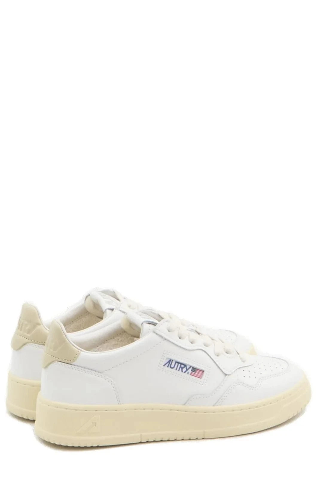 Autry Medalist Low Man Leat/Leat Wht/Tidfoam