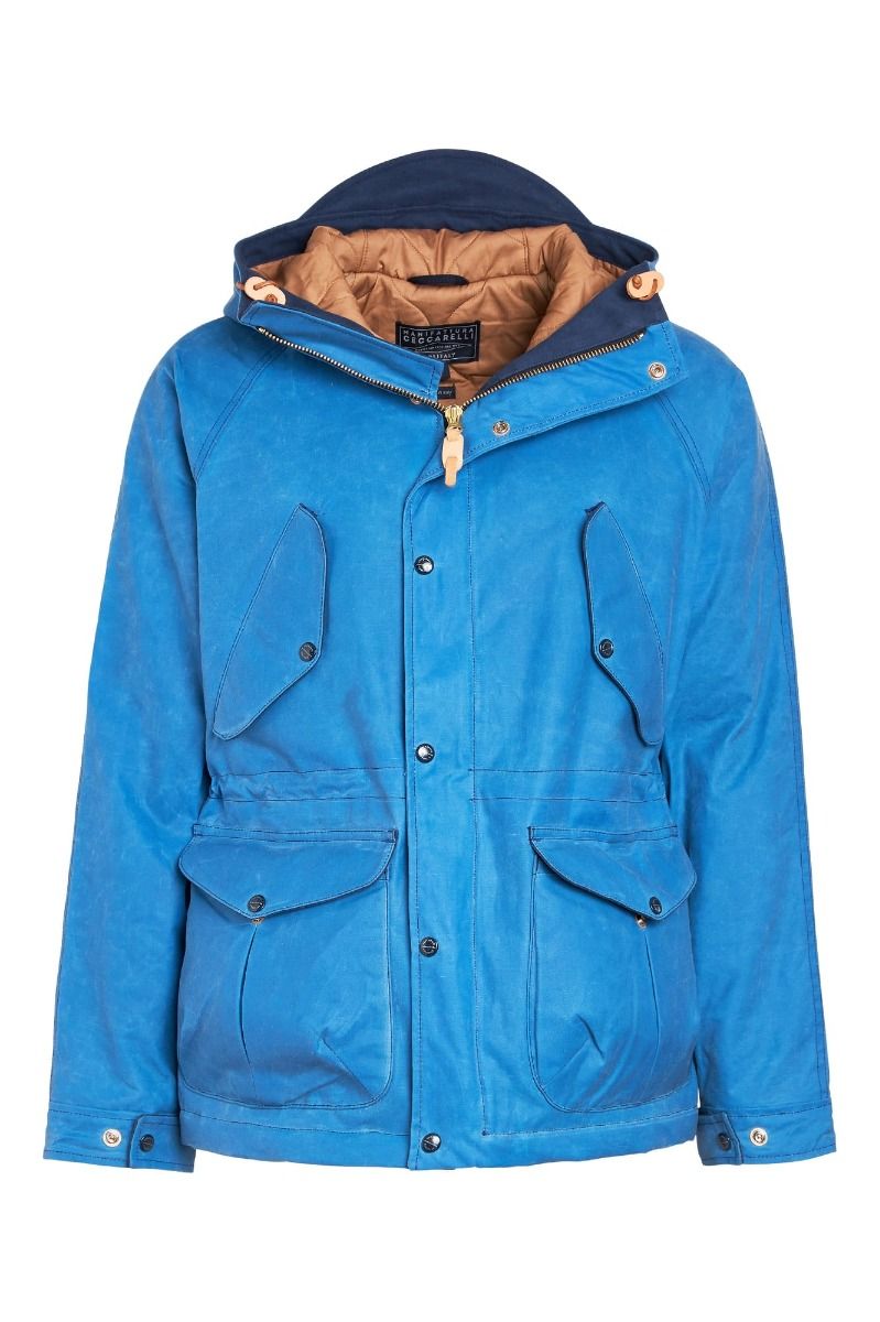 Manifattura Ceccarelli Fisherman Parka Midblue