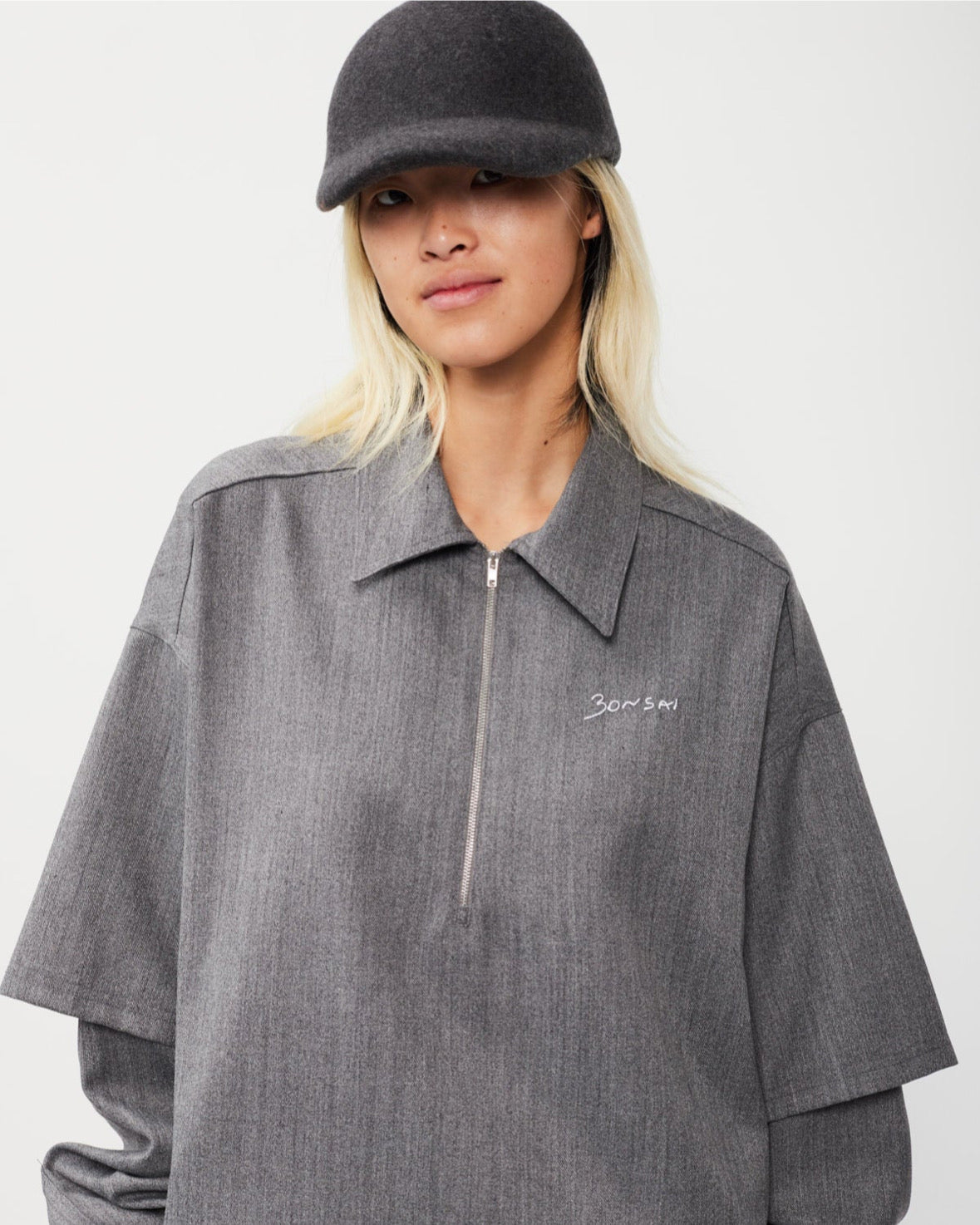 Bonsai Baseball Half Zip Shirt