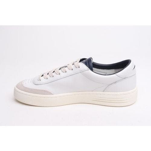 Ghoud Lido Low Man Leat Suede White Blue