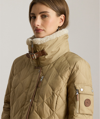 Lauren Ralph Lauren Piumino con collo a imbuto