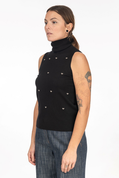Diana Gallesi Maglia con ricamo