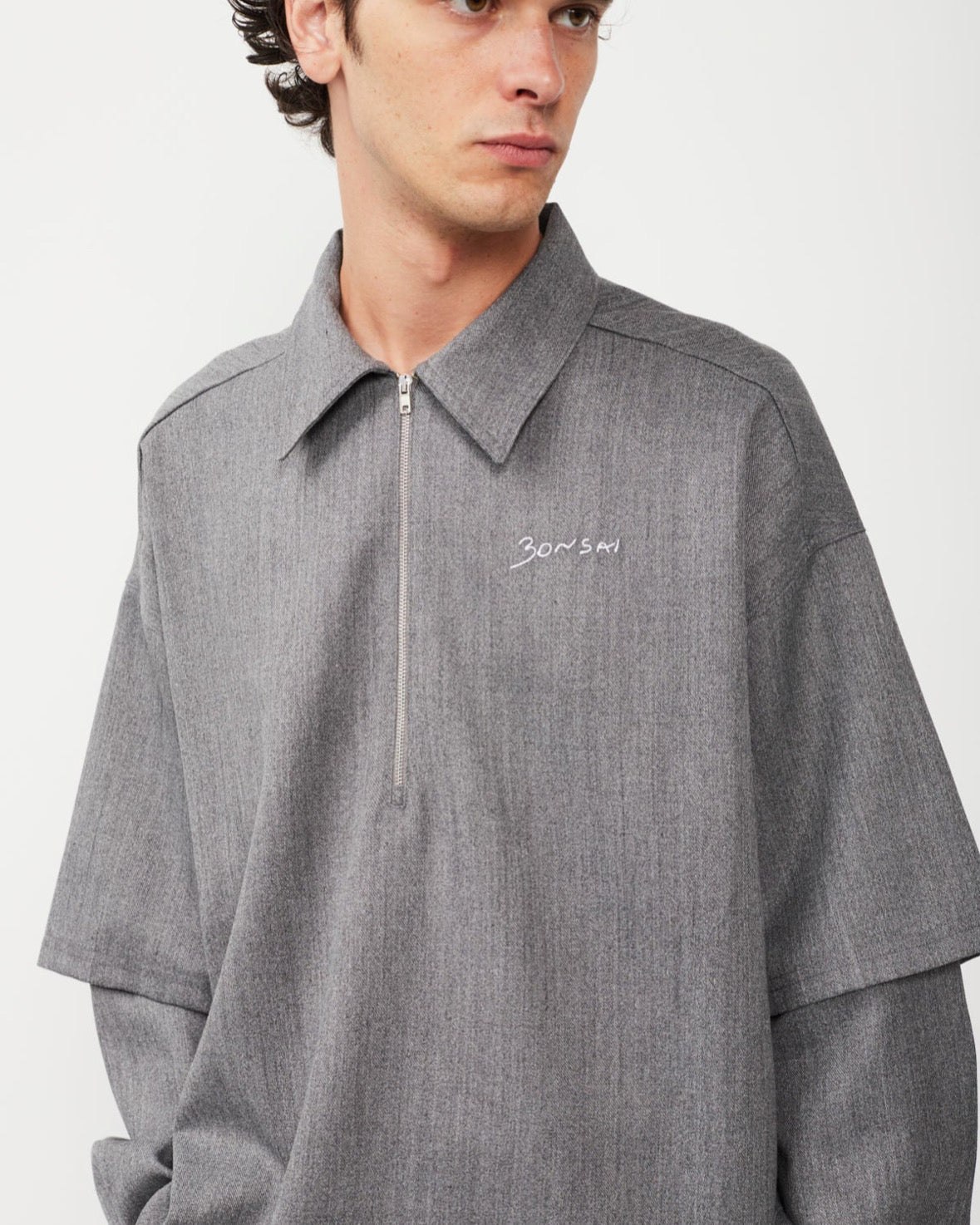 Bonsai Baseball Half Zip Shirt