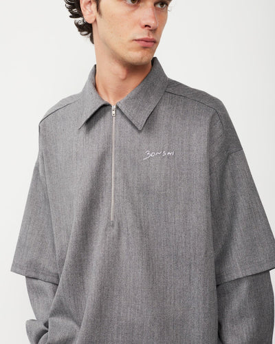 Bonsai Baseball Half Zip Shirt