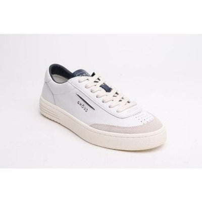 Ghoud Lido Low Man Leat Suede White Blue