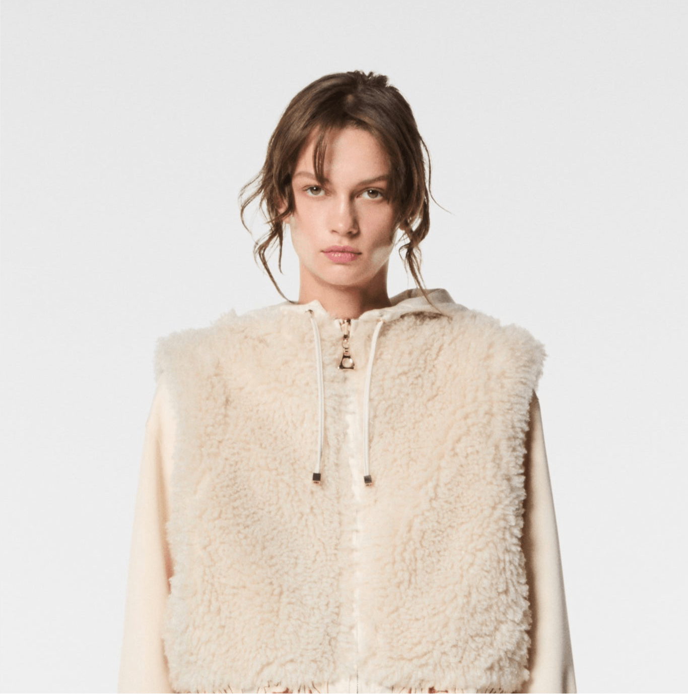 Nenette Gilet in eco montone