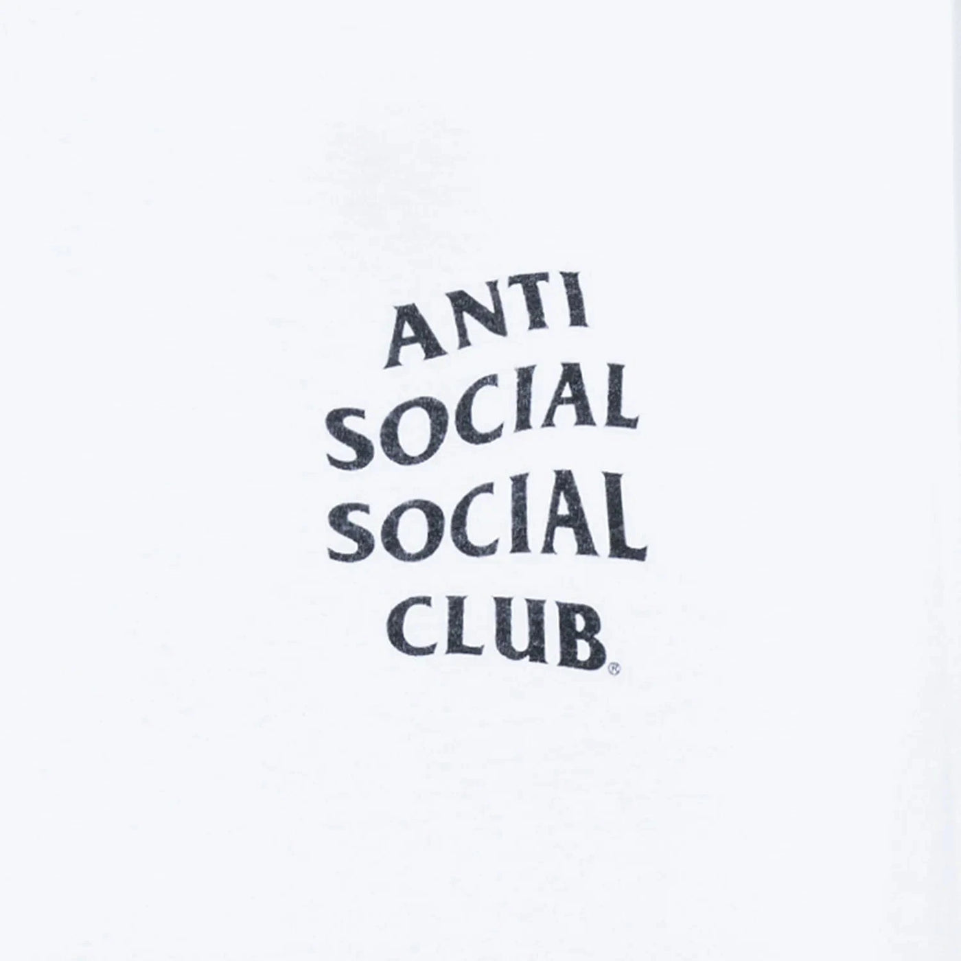 Anti Social Social Club Mind Games USA Made S/S Tee Wht